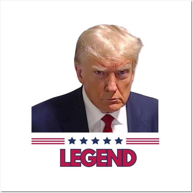 Trump Legend Wall Art by ilhamee